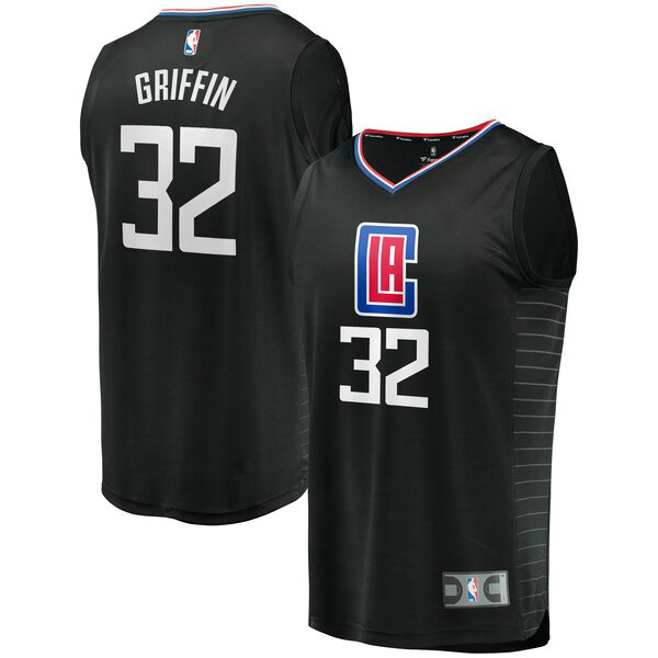 Maillot nba Los Angeles Clippers Statement Edition Homme Blake Griffin 32 Noir